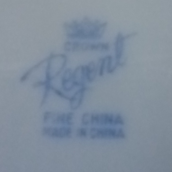 Crown Regent Bread and Butter Plates. - Picture 4 of 4